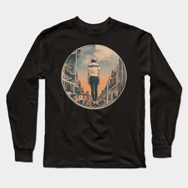 no perspective Long Sleeve T-Shirt by dodolanlaku